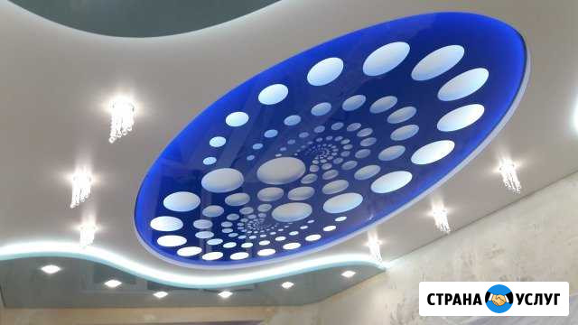 Натяжные потолки любой сложности Мурманск - изображение 1