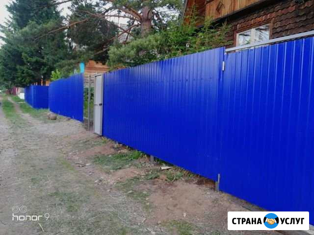 Обустройство заборов (ворота, калитки) Иркутск - изображение 1