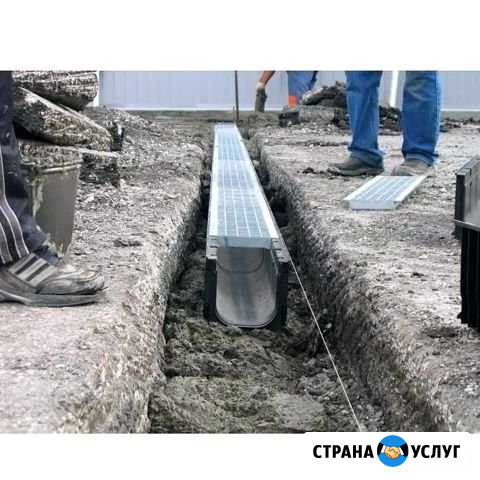 Водоотведения,осушения участков, дренаж открытый Благовещенск - изображение 1
