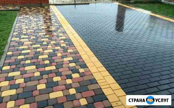 Укладка брусчатки Казань