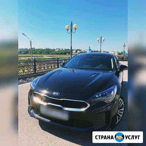 Прокат автомобиля на свадьбу Kia stinger Чебоксары