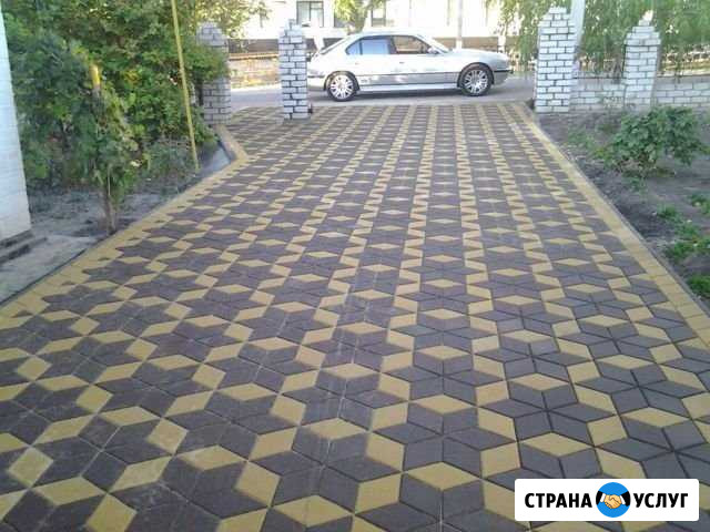 Укладка тротуарной плитки Валуйки - изображение 1