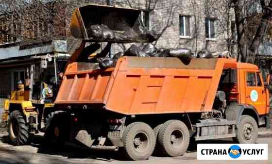 Вывоз строительного мусора камаз Шахты