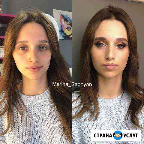 Макияж + прическа Сочи