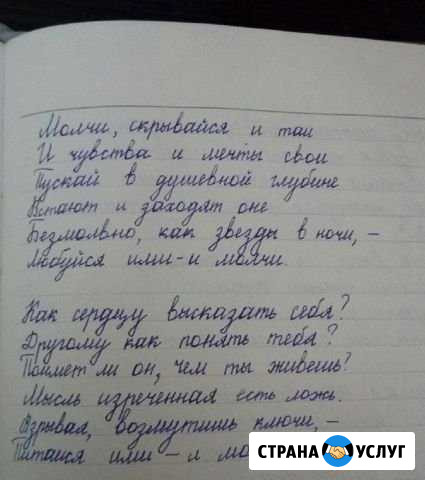 Коррекция почерка Братск - изображение 1