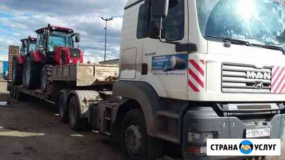 Услуги дорожно-строительной техники Трал Каток Набережные Челны