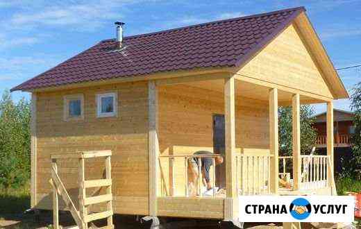 Строительство бани из бруса Томск