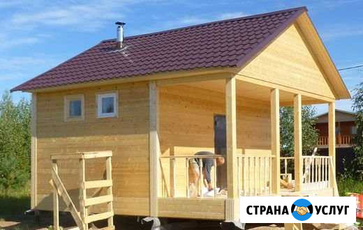 Строительство бани из бруса Томск - изображение 1