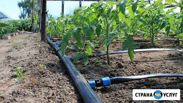 Пластиковый водопровод на садовом участке Магнитогорск - изображение 1