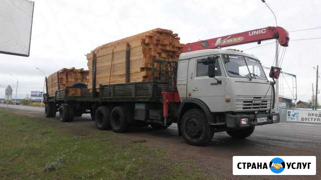 Услуги крана манипулятора на базе камаз Ишим - изображение 1