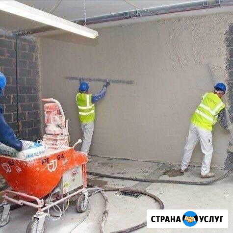 Механизированная штукатурка гипсовая и цементная Черкесск - изображение 1