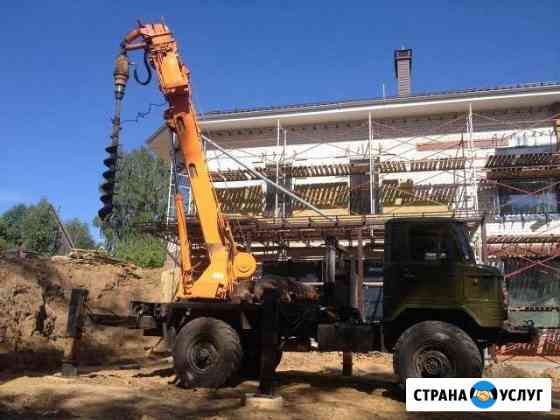 Ямобур-вездеход, Буровая.бкм 3 в 1 вышка аренда Элиста