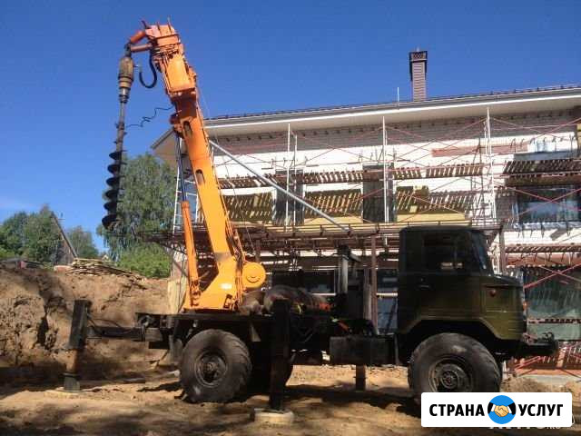 Услуга ямобура, аренда бурилки, буровые работы Иваново - изображение 1