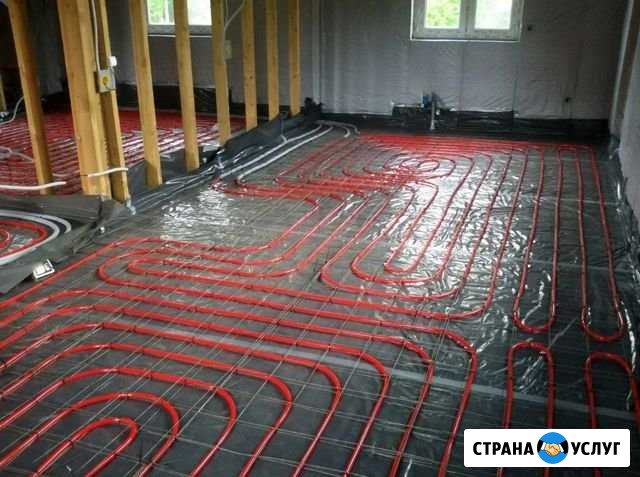 Энергосберегающий теплый пол, монтаж отопления Коммунарка - изображение 1