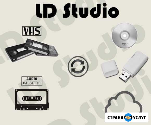 Оцифровка аудио и видеокассет (Audio-VHS) LDStudio Копейск - изображение 1