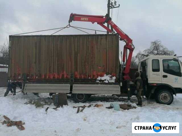Грузоперевозки 5т Манипулятор подъем 3,6 тон. Руза Руза - изображение 1