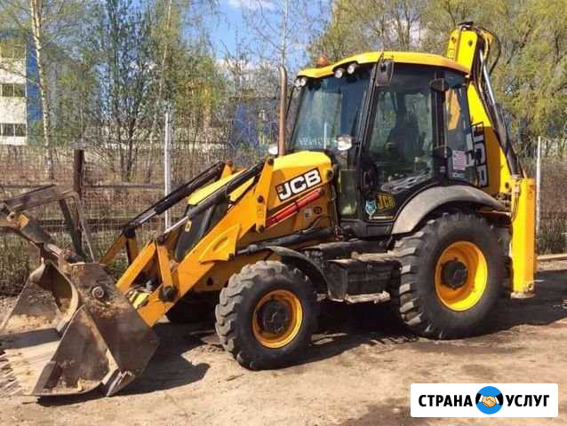 Аренда экскаватора погрузчика услуги трактор молот Чехов - изображение 1