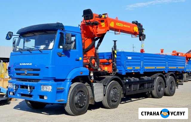 Аренда Кран-Камаз стрела 7 тонн 19 метров Сыктывкар - изображение 1