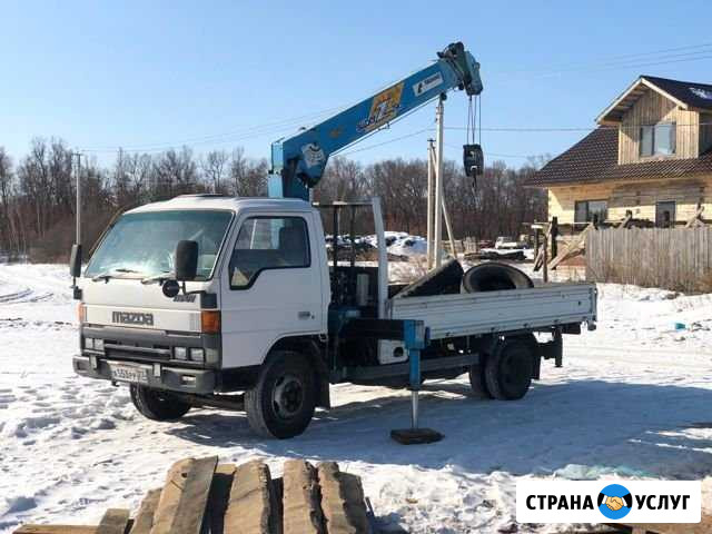 Услуги крана-манипулятора, эвакуатор, Воровайка Благовещенск - изображение 1