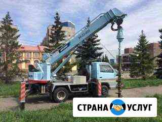 Услуги.Автобуровая. Буроям.Ямобур Красноярск