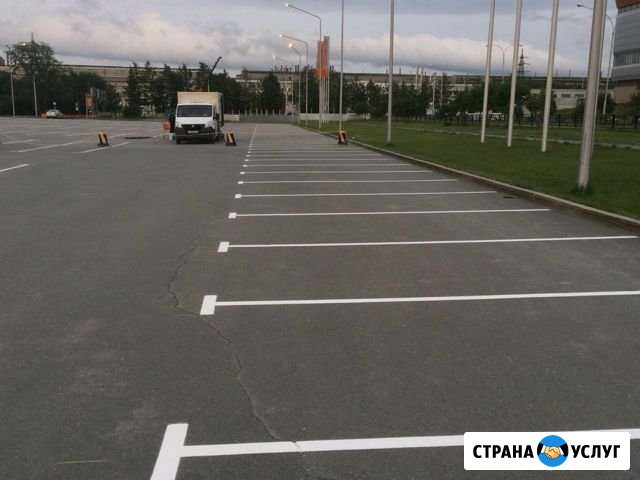 Разметка парковочных мест на автостоянках Геленджик - изображение 1