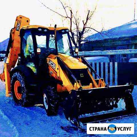 Экскаватор погрузчик; Аренда трактора JCB Ульяновск