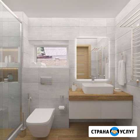 Ремонт ванной укладка плитки Краснодар - изображение 1