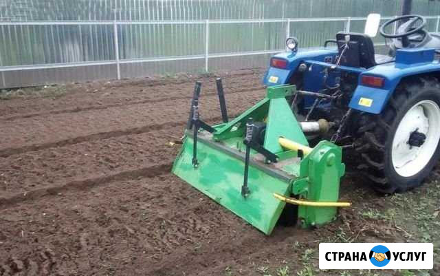 Вспашка земли, благоустройство, фрезеровка, газон Щёлково - изображение 1
