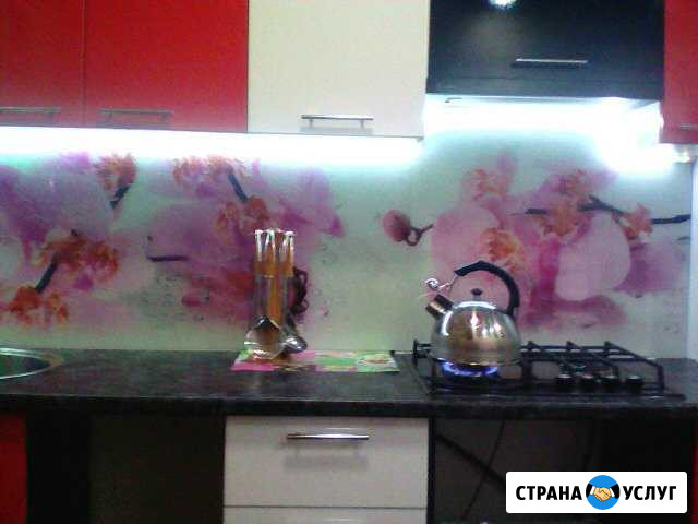 Стеклянные кухонные фартуки Саратов - изображение 1