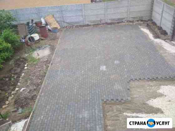 Укладка брусчатки Энгельс