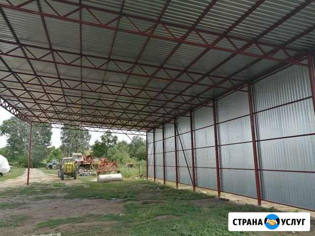 Строим ангары крытые токи склады Красноперекопск - изображение 1