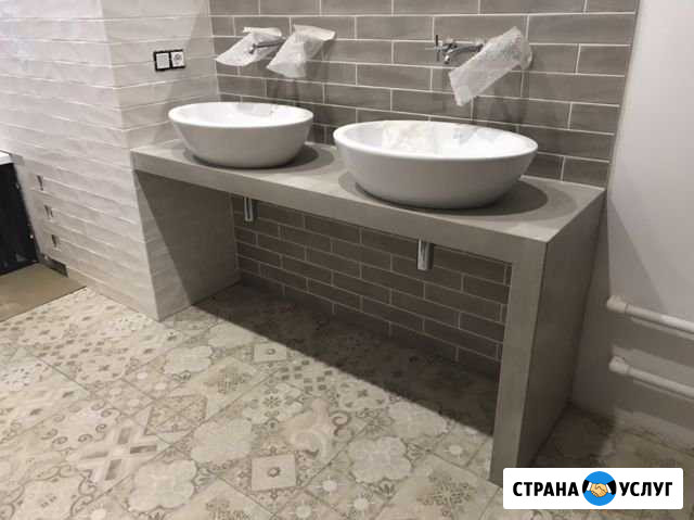 Столешницы, подоконники, умывальники из бетона Смоленск - изображение 1