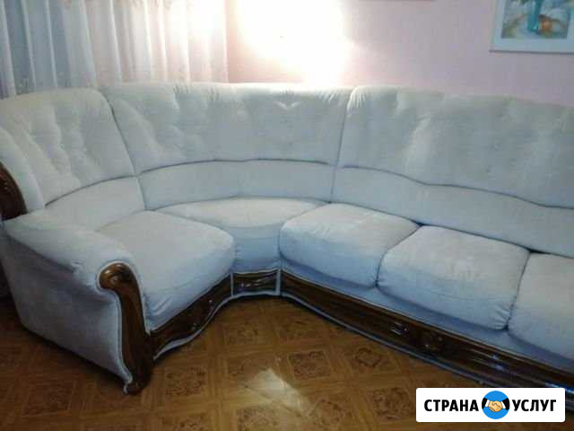 Перетяжка мягкой мебели Красноярск - изображение 1