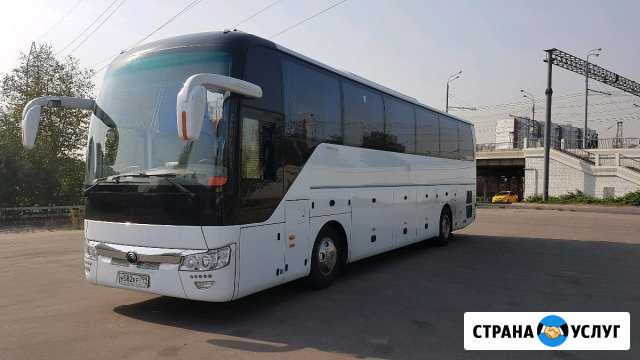 Аренда и заказ автобуcа Yutong zk6122h9 53 места Москва - изображение 1