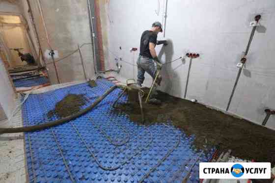 Стяжка пола за 1 день механизированная Старый Оскол