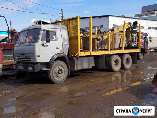 Лесовоз с гидроманипулятором. Панель длиномер 13.6 Пермь - изображение 1