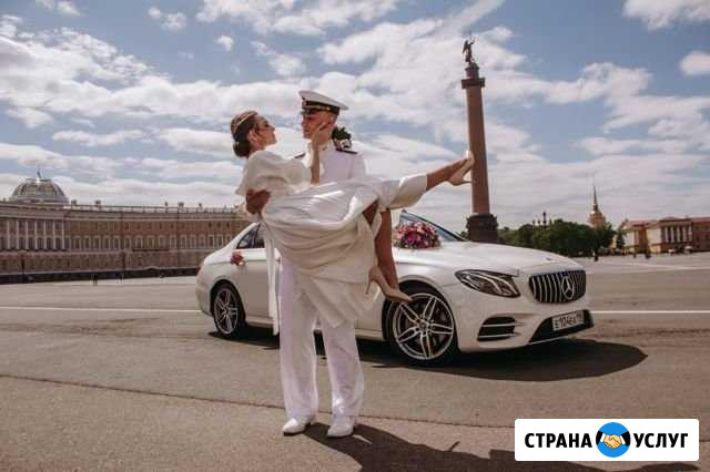 Аренда автомобиля Mercedes с водителем на свадьбу Санкт-Петербург - изображение 1