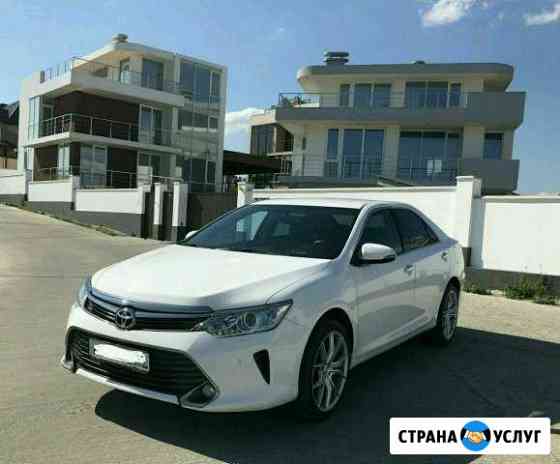Аренда Тойота Камри с водителем, трансфер, свадьба Новороссийск