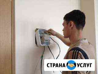 Услуги электрика. Замена проводки, срочные работы Омск
