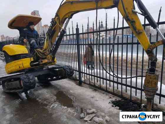 Винтовые сваи, фундамент на винтовых сваях Колпино