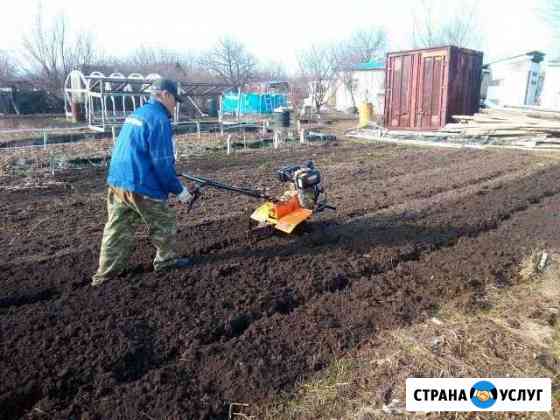 Вспашу землю Мотоблоком.Покос травы.Уборка, Спил Ульяновск