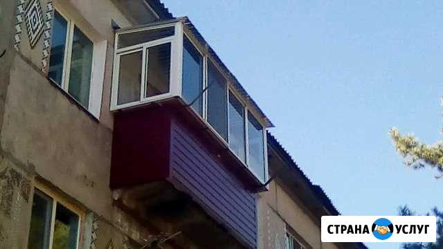 Остекление балконов, лоджий. Подвесные балконы Благовещенск - изображение 1
