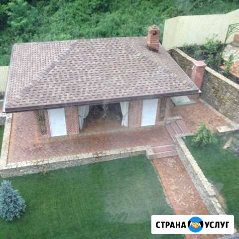 Рулонный газон, благоустройство территории Сочи - изображение 1