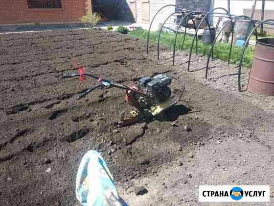 Вспашка огорода Красноярск