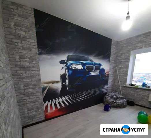 Изготовим фотообои ваши размеры, любое изображение Нижневартовск - изображение 1