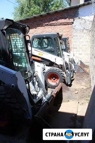 Аренда мини-погрузчика Bobcat (бобкет) Краснодар - изображение 1