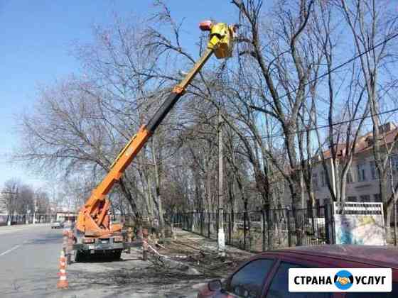 Профессиональный спил деревьев, чистка лэп Уйское