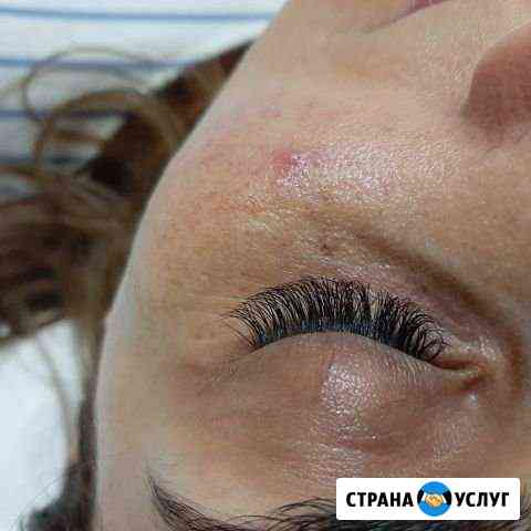 Наращивание ресниц изгиб C D L Мытищи
