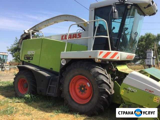 Услуги по уборке силоса сенажа комбайном Claas Jag Краснодар - изображение 1