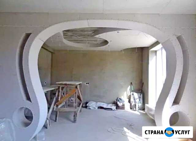 Гипсокартон Укладка плитки Армстронг Откосы Батайск - изображение 1